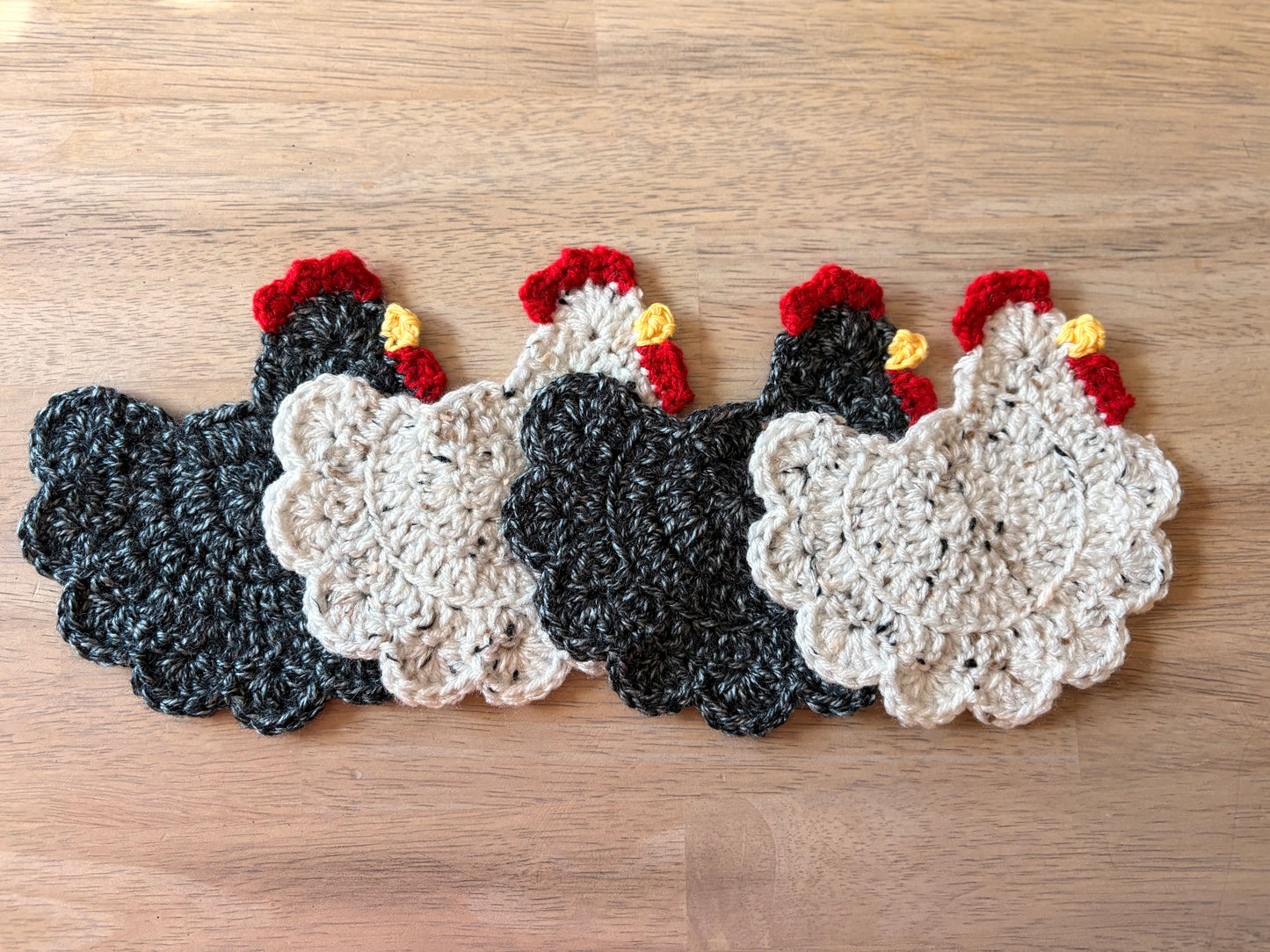 Chicken Coasters (Set of 4)