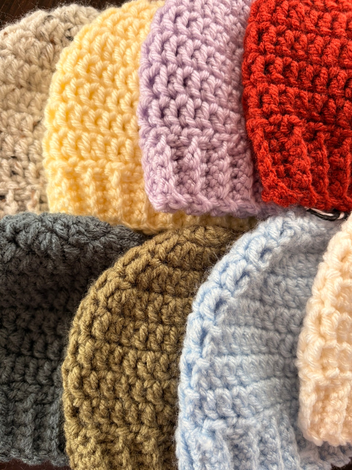 Handmade Baby Hat (Donated to a Local Pregnancy Center)